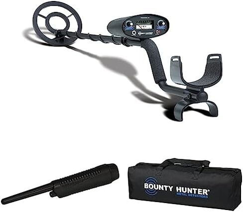 Bounty Hunter TK4 Tracker IV Metal Detector with 8-inch Waterproof Coil & Garmin 010-02504-00 Dash Cam Mini 2, Tiny Size, 1080p and 140-degree FOV in Kuwait
