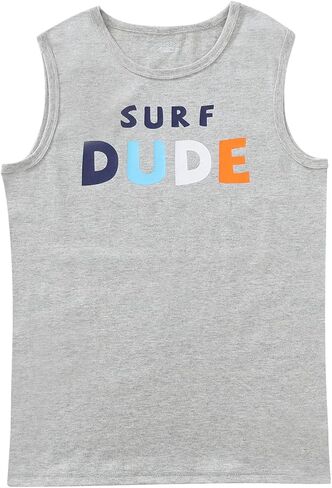 GLASH Kids Boys Tank Tops Muscle Shirts 3-Pack 3-14yrs in Kuwait