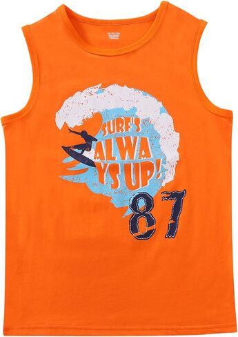 GLASH Kids Boys Tank Tops Muscle Shirts 3-Pack 3-14yrs in Kuwait