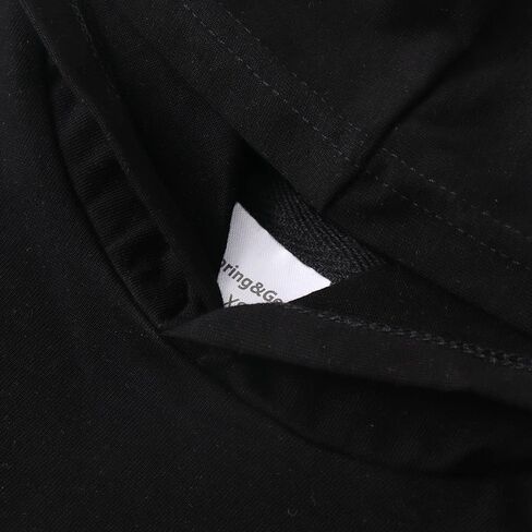 Spring&Gege Boys Hooded Tank Top Solid Basic Sleeveless Pullover Hoodie Uniform Workout Comfy T-Shirt (5-14 Years) in Kuwait