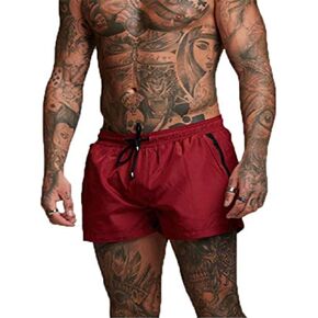 Men's Swimming Trunks,Summer Quick Dry Swimwear Shorts Pants for Beach Hotspring Surfing Casual Training Pants M-XXL