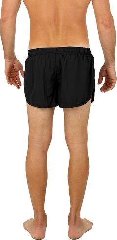 UZZI Men's American Flag and Nylon Swimwear Running Shorts in Kuwait