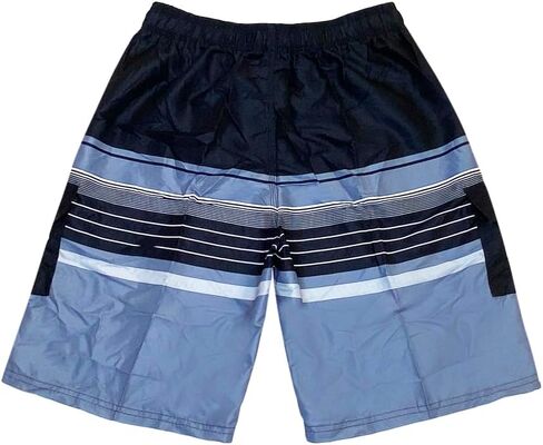 NORTY Mens Big Extended Size Swim Trunks - Mens Plus King Size Swimsuit Thru 5X in Saudi Arabia