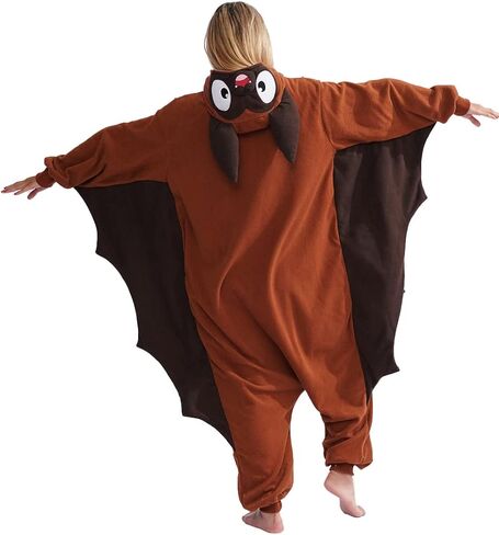 بدلة vavalad للبالغين منامة نيسيي على شكل حيوان زي الهالوين من قطعة واحدة للنساء والرجال in Kuwait