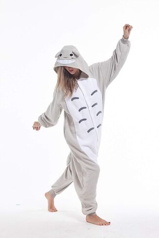 بيجامة Snorlax Onesie للبالغين من Animal Eeyore قطعة واحدة للجنسين أزياء تنكرية للنساء والرجال in Kuwait
