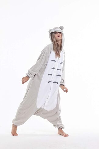 بيجامة Snorlax Onesie للبالغين من Animal Eeyore قطعة واحدة للجنسين أزياء تنكرية للنساء والرجال in Kuwait
