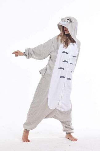 بيجامة Snorlax Onesie للبالغين من Animal Eeyore قطعة واحدة للجنسين أزياء تنكرية للنساء والرجال in Kuwait