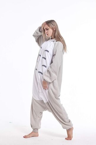 بيجامة Snorlax Onesie للبالغين من Animal Eeyore قطعة واحدة للجنسين أزياء تنكرية للنساء والرجال in Kuwait