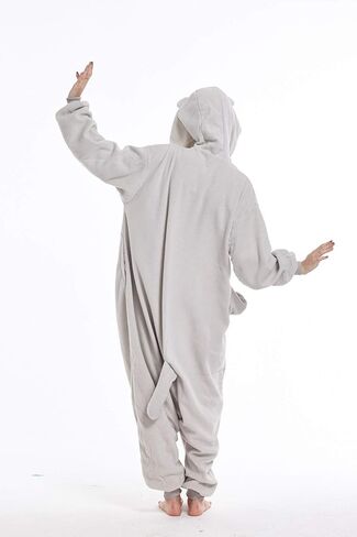 بيجامة Snorlax Onesie للبالغين من Animal Eeyore قطعة واحدة للجنسين أزياء تنكرية للنساء والرجال in Kuwait