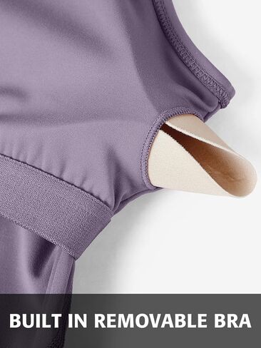 ATTRACO Workout Tops for Women Longline Sports Bras Medium Support Athletic Yoga Tank Top in Saudi Arabia