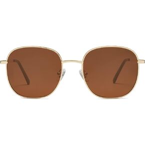 SOJOS Classic Square Sunglasses for Women Men with Spring Hinge Sunnies SJ1137