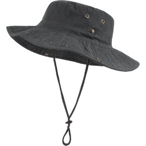 Zylioo XXL Boonie Hat for Big Heads, Wide Brim Sun Hat with Chin Strap in Saudi Arabia