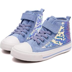 Toandon Kids Adorable Fashion High Top Casual Canvas Sneakers in Kuwait