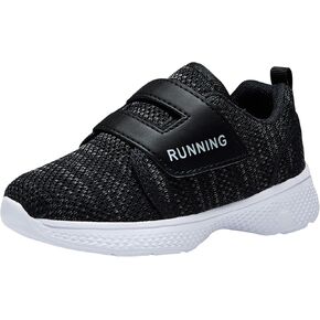 adituo Toddler/Little Kid Boys Girls Lightweight Breathable Sneakers Strap Athletic Runing Walking Sports Shoes