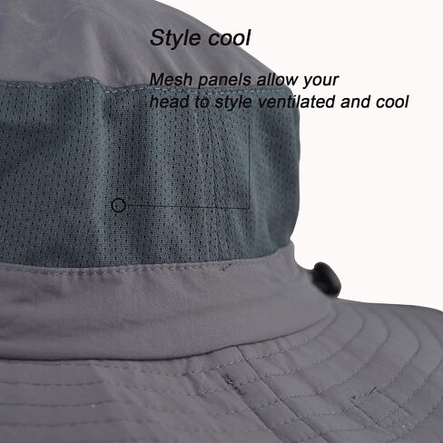 JORMATT Unisex Sun Hat with Neck Flap Cover Fishing Safari Cap Neck Protection,UPF 50+ in Saudi Arabia