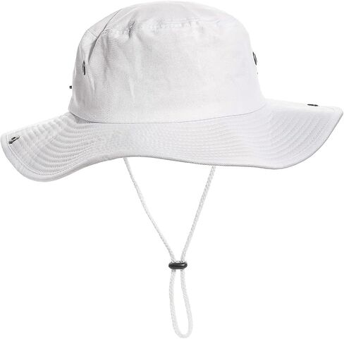 Sun-Hats-for-Men-with-UV-Protection-Wide-Brim Bucket Fishing Safari Boonie Hat for Summer (XL; 23 5/8-24) in Kuwait