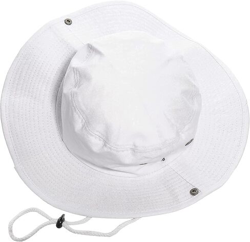 Sun-Hats-for-Men-with-UV-Protection-Wide-Brim Bucket Fishing Safari Boonie Hat for Summer (XL; 23 5/8-24) in Kuwait