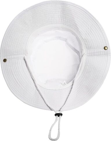 Sun-Hats-for-Men-with-UV-Protection-Wide-Brim Bucket Fishing Safari Boonie Hat for Summer (XL; 23 5/8-24) in Kuwait