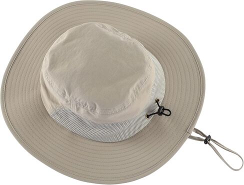 Connectyle Men's UPF 50+ Wide Brim Boonie Hat Breathable Fishing Hiking Sun Hat in Kuwait
