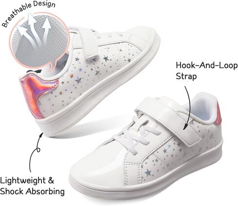 DREAM PAIRS Girls Boys Sneakers Kids Toddler Tennis School Casual Walking Shoes in Kuwait