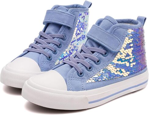 Toandon Kids Adorable Fashion High Top Casual Canvas Sneakers in Kuwait
