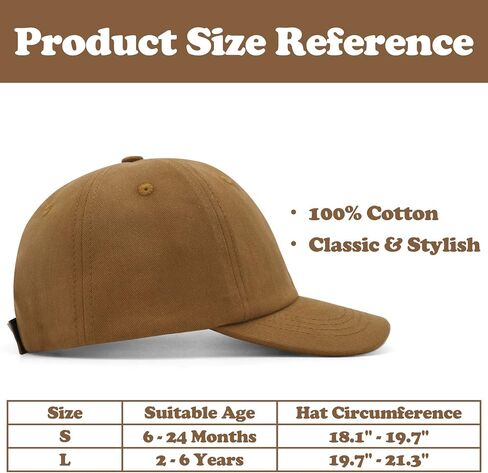 Sarfel Toddler Baseball Hat Baby Baseball Cap Kids Hats Boys Girls Baseball Hat Infant Baseball Cap Toddler Hat Baby Cap in Saudi Arabia