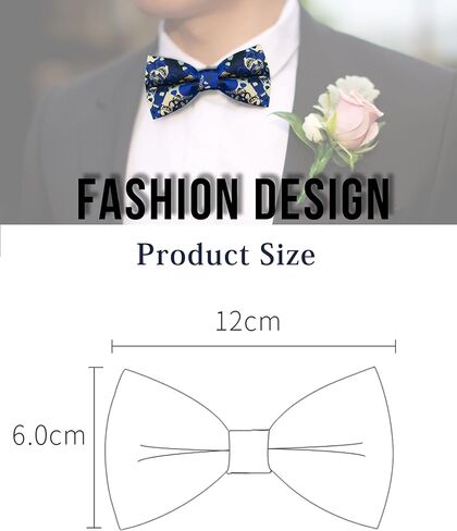 مجموعة ربطات عنق على شكل جمجمة من QCWQMYL للرجال في حفلة الهالوين بجيب مربع وربطة عنق مربعة in Kuwait