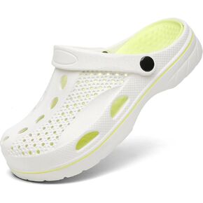 SOSOWHLTE Men's and Women's Arch Support Clogs Garden Shoes Slip-on Outdoor Beach Slippers with Removable Cushion Insole in Saudi Arabia