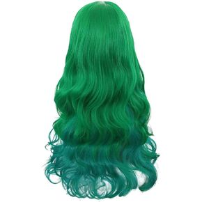 Curly Cosplay Wig Long Hair Heat Resistant Spiral Costume Wigs Anime Fashion Wavy Curly Cosplay Daily Party Black 32" 80cm in Saudi Arabia