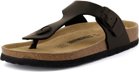 Leah Cork Footbed Thong Sandal in Saudi Arabia