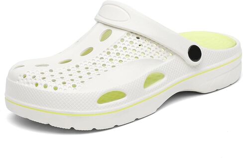 SOSOWHLTE Men's and Women's Arch Support Clogs Garden Shoes Slip-on Outdoor Beach Slippers with Removable Cushion Insole in Kuwait