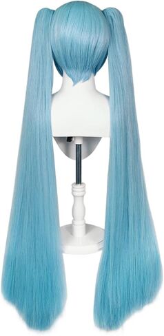 Ebingoo Blonde Wig for Girls with Two Ponytails Sailor Moon Wig + Wig Cap Long Blonde Pigtails Wigs with Buns for Women Cosplay Wig for Halloween Costume Party in Kuwait