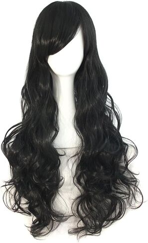 باروكة شعر طويلة حلزونية مجعدة بطول 32 بوصة 80 سم من MapofBeauty (أشقر فاتح) in Kuwait