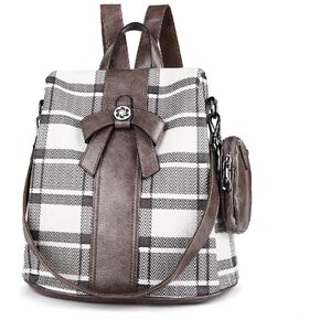 ZOCAI Backpack Purse for Women Fashion Backpack Purses PU Leather Daypacks Anti-Theft Shoulder Bag Satchel Purse……