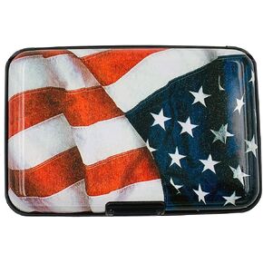 BFL RFID Credit Card Holder for Women or Men, Theft Proof Credit Card Holder, Slim Design Fits in Pocket (Flag) in Saudi Arabia