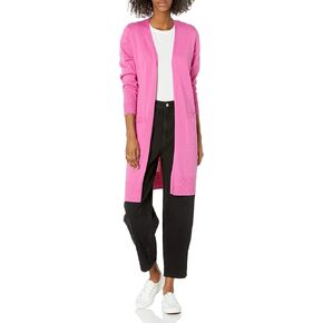 Amazon Essentials Women's Lightweight Longer Length Cardigan Sweater (Available in Plus Size)