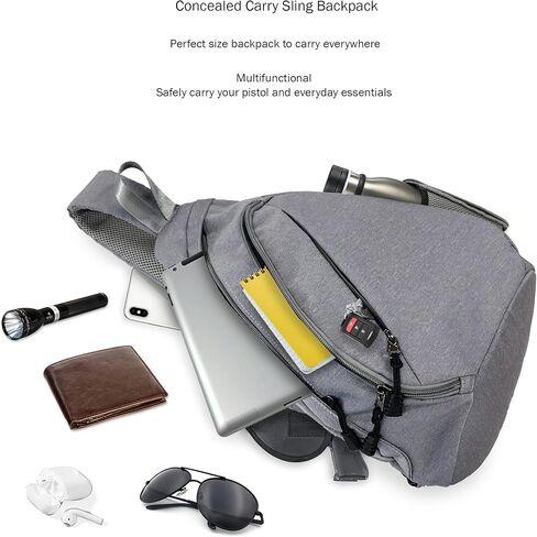 جيسي وجيمس بيتون Crossbody حقيبة ظهر ذات حمالة مخفي حمل محفظة للنساء الرجال في الهواء الطلق حقيبة صدر للرجال حقيبة ظهر تحمل على الكتف in Kuwait