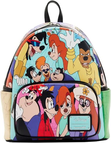 حقيبة ظهر صغيرة من Loungefly Disney Goofy Movie Collage in Saudi Arabia