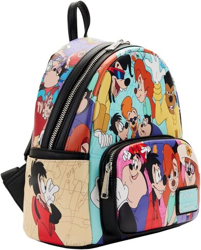 حقيبة ظهر صغيرة من Loungefly Disney Goofy Movie Collage in Saudi Arabia