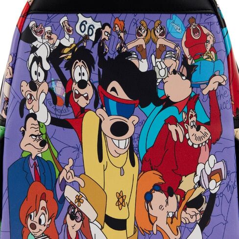 حقيبة ظهر صغيرة من Loungefly Disney Goofy Movie Collage in Saudi Arabia