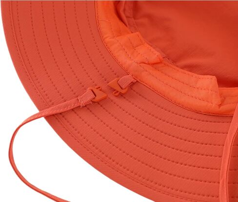 قبعة Connectyle Kids Sun Hat بعامل حماية من الأشعة فوق البنفسجية 50+ قبعة صيفية للشاطئ بحافة واسعة قابلة للتعديل in Saudi Arabia