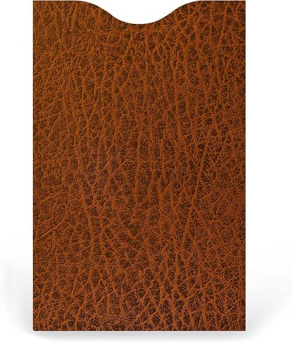 حامل بطاقات الائتمان RFID Blocking Sleeve (مجموعة من 6) - نمط جلد in Kuwait