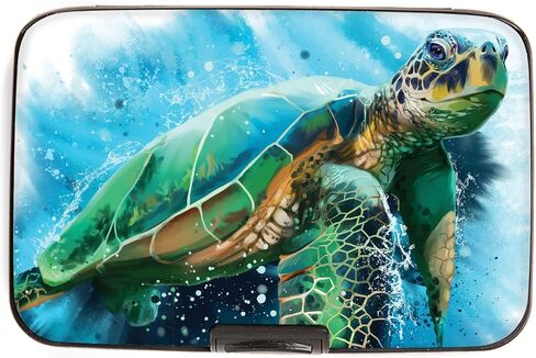 حافظة بطاقة الائتمان Monarque Armored Wallet مع حماية RFID من سرقة البيانات (Art Glass Cupids Dart) in Kuwait