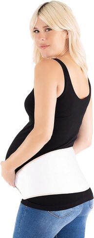 Belly Bandit Upsie Belly Pregnancy Support Band | Maternity Belly Support for Hips and Lower Back Relief, Adjustable Fit with Anti-Dig Closure, Large, Cream in Saudi Arabia