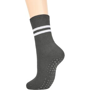 American Trends Pilates Socks with Grips for Women Yoga Socks Barre Socks Non Slip Socks in Saudi Arabia