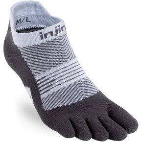 Injinji Women's Run Lightweight No-Show Toe Socks