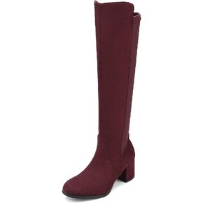 DREAM PAIRS Women's Knee High Stretchy Fashion Boots in Kuwait