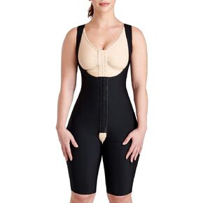 MARENA Female Curves Bodysuit | Hidden Reinforcement Panels | Short Length, Black, XX-Small in Saudi Arabia