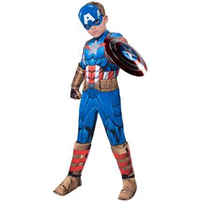Marvel Captain America Deluxe Youth Costume in Saudi Arabia