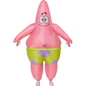 Spirit Halloween Nickelodeon Kids Patrick Star Inflatable Costume | Officially Licensed | Group Costume | Funny Costume in Saudi Arabia